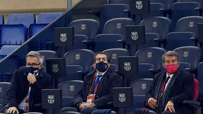 The candidates for Barcelona president